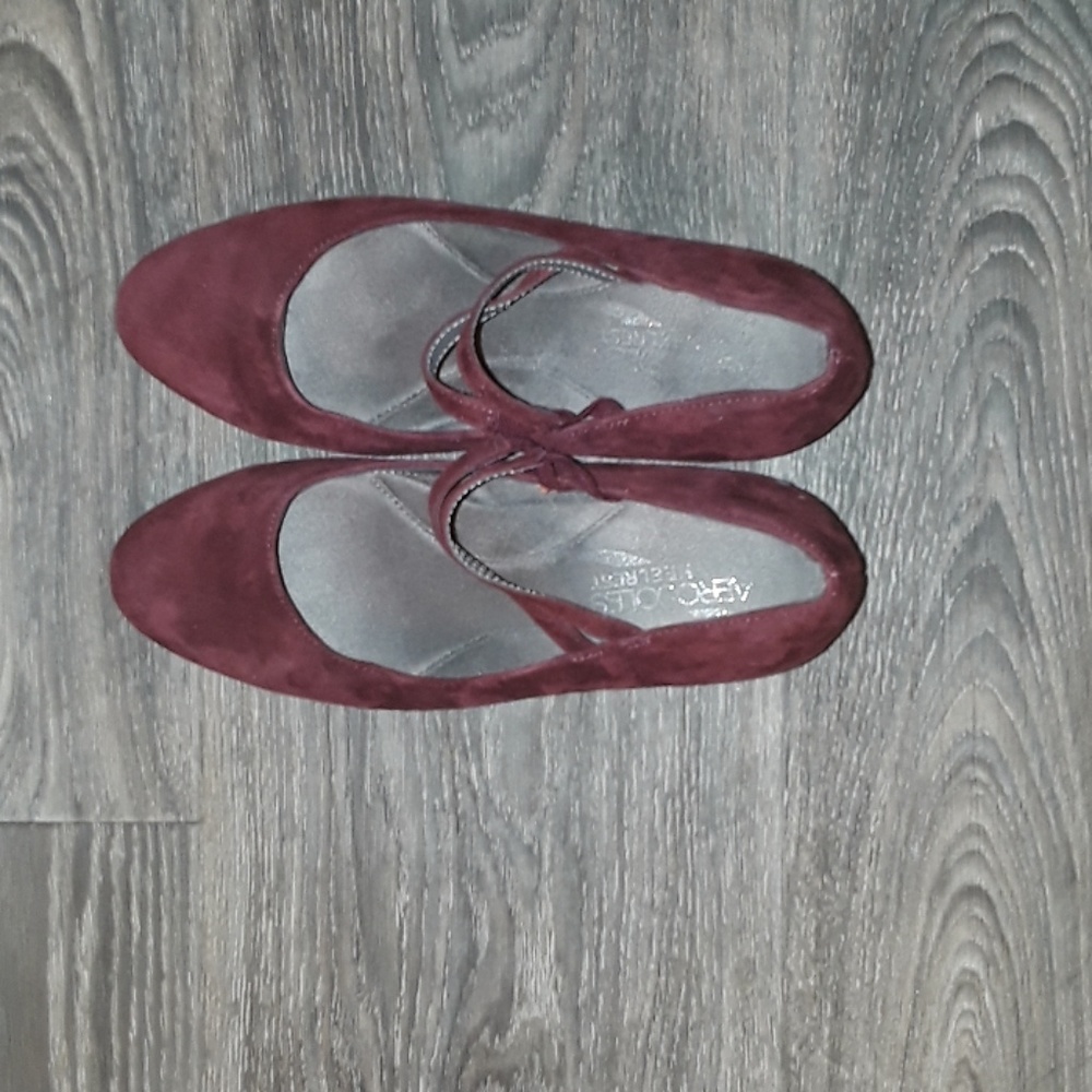 Suede shoes